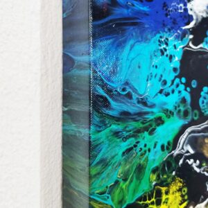 Shadow Chakras - Fluid Art Dutch Pour by Traci Scerri