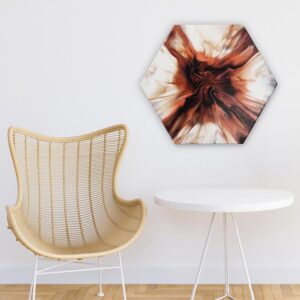 Earthquake - Original Fluid Art Dutch Pour by Traci Scerri