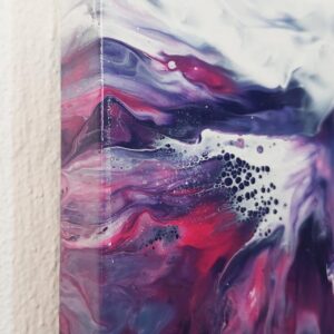 Fandango - Original Fluid Art Dutch Pour by Traci Scerri