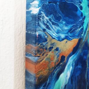 Evolution - Fluid Art Dutch Pour by Traci Scerri