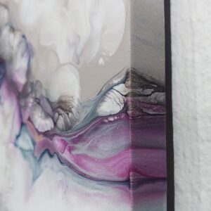 Daydreaming - Fluid Art Pearl Pour by Traci Scerri