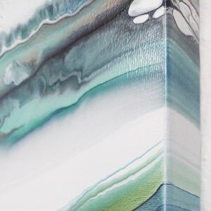 Fields of Dreams - Fluid Art Pearl Pour by Traci Scerri