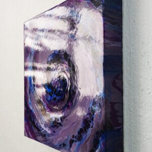 Maelstrom - Original Fluid Art Dutch Pour by Traci Scerri