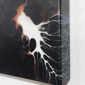 Eruption - Fluid Art Pearl Pour by Traci Scerri